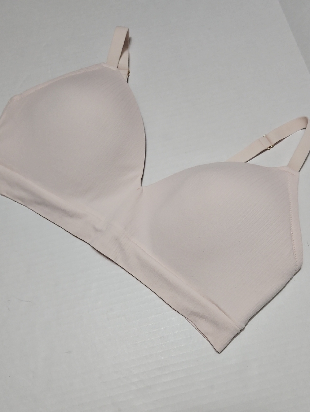 Joyspun Seamless Light Blush Wireless T-Shirt Bra Size XXL